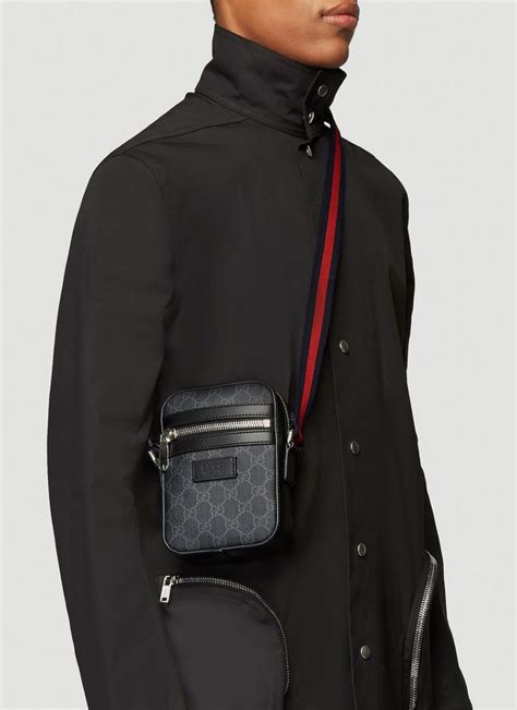 cross body gucci men belt bag|men's gucci crossbody bag sale.